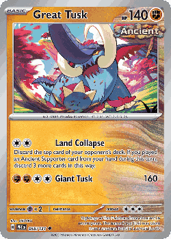 Great Tusk 55, Prismatic Evolutions