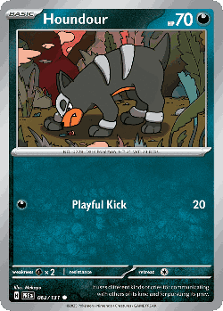 Houndour 62, Prismatic Evolutions