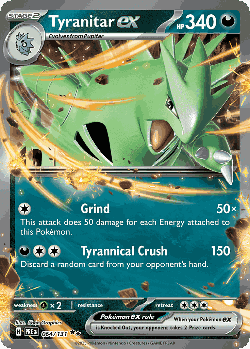 Tyranitar ex 64, Prismatic Evolutions