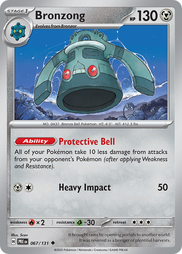 Bronzong 67, Prismatic Evolutions