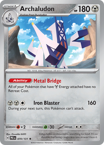 Archaludon 70, Prismatic Evolutions