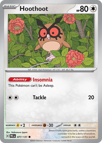 Hoothoot 77, Prismatic Evolutions