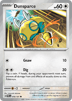 Dunsparce 79, Prismatic Evolutions