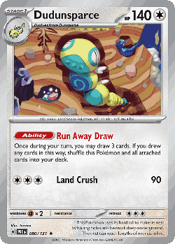 Dudunsparce 80, Prismatic Evolutions