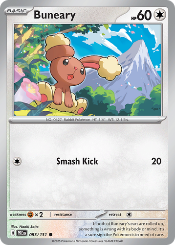 Buneary 83, Prismatic Evolutions