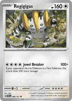 Regigigas 86, Prismatic Evolutions
