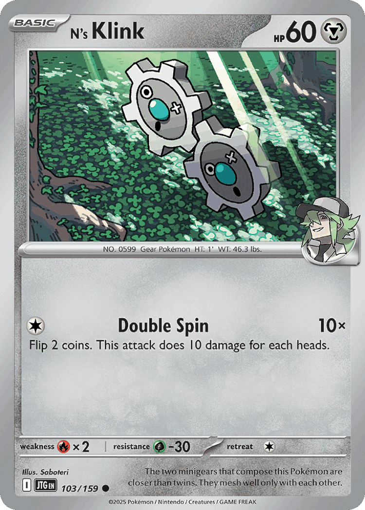 N's Klink #103 from Journey Together - Common - Illustrated by Saboteri
