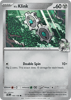 N's Klink card art