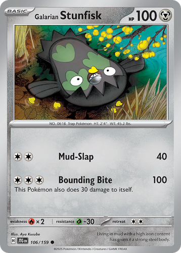Galarian Stunfisk 106, Journey Together