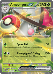 Amoonguss ex Journey Together card