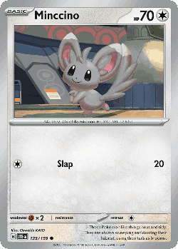 Minccino card art