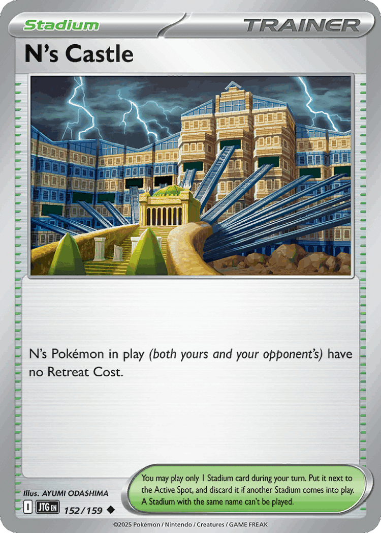 N's Castle #152 from Journey Together - Uncommon - Illustrated by AYUMI ODASHIMA