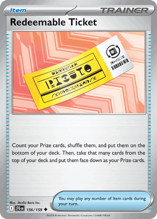 Redeemable Ticket 156, Journey Together