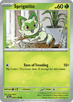 Sprigatito card art
