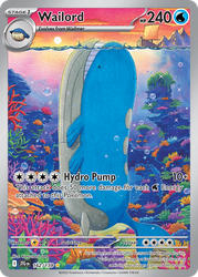 Wailord Journey Together card