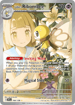 Lillie's Ribombee card art