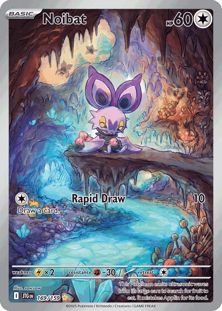 Noibat #169 from Journey Together - Illustration Rare - Illustrated by sowsow