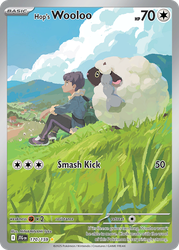Hop's Wooloo Journey Together card