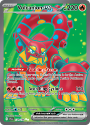 Volcanion ex Journey Together card