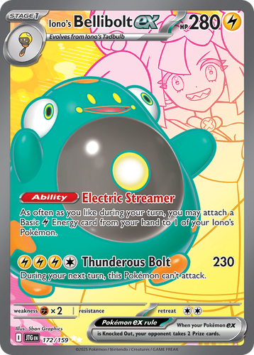 Iono's Bellibolt ex 172, Journey Together