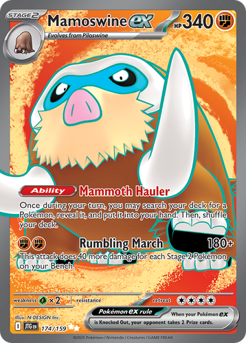Mamoswine ex 174, Journey Together