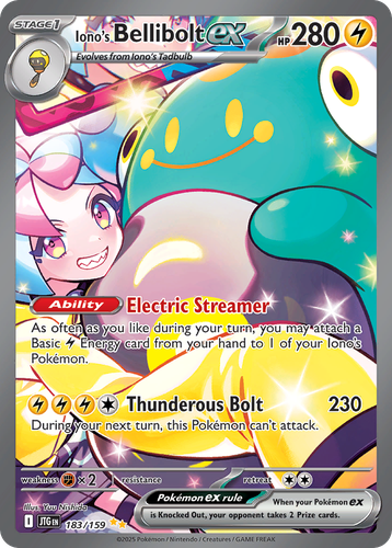Iono's Bellibolt ex 183, Journey Together