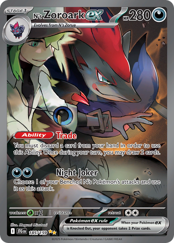 N's Zoroark ex 185, Journey Together