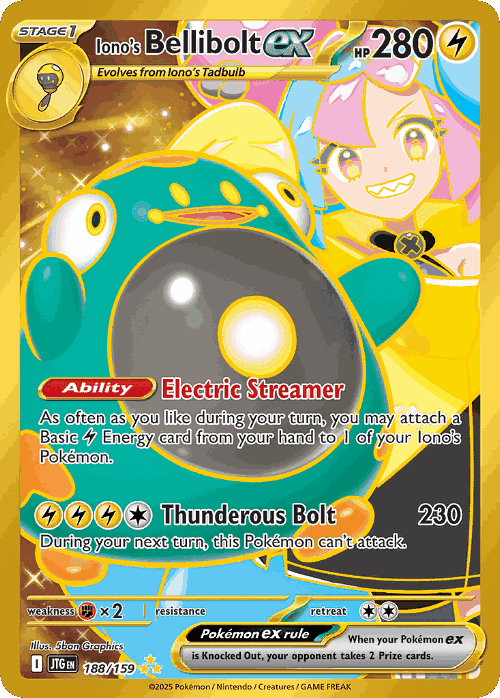 Iono's Bellibolt ex 188, Journey Together