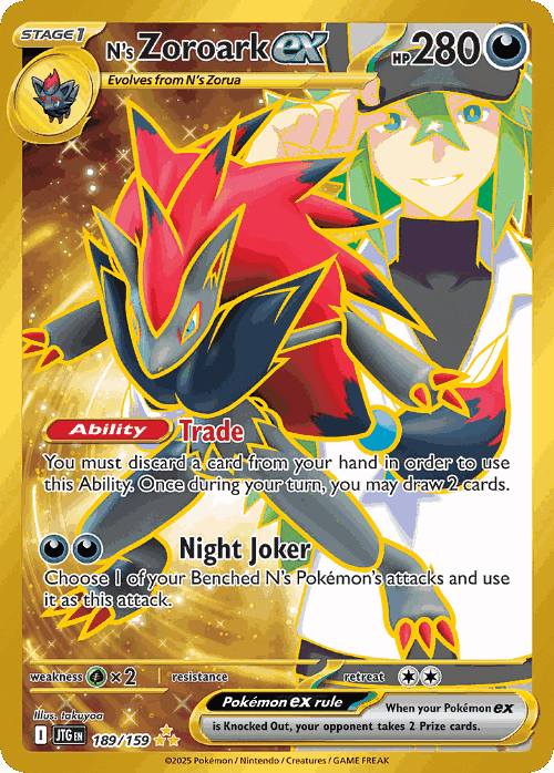 N's Zoroark ex 189, Journey Together