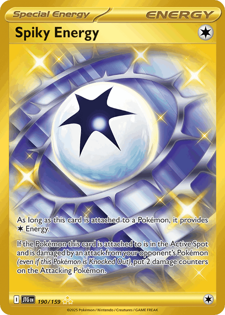 Spiky Energy #190 from Journey Together - Hyper Rare