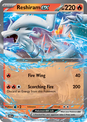 Reshiram ex Journey Together card