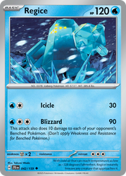 Regice Journey Together card