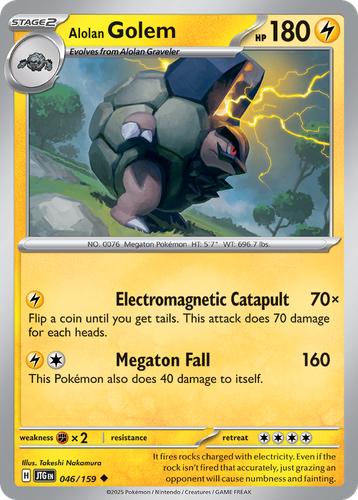 Alolan Golem 46, Journey Together