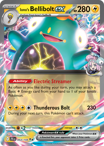 Iono's Bellibolt ex 53, Journey Together