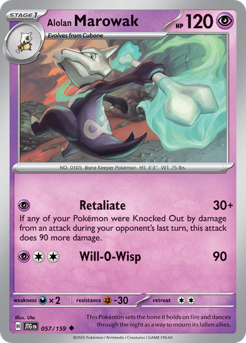 Alolan Marowak 57, Journey Together