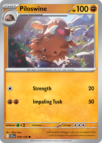 Piloswine 78, Journey Together