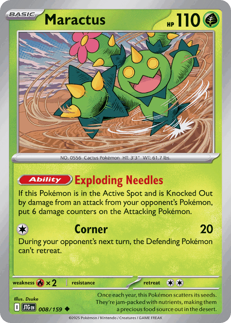 Maractus #8 from Journey Together - Uncommon - Illustrated by Dsuke