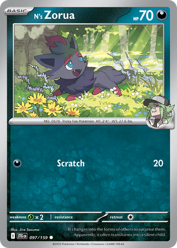 N's Zorua 97, Journey Together