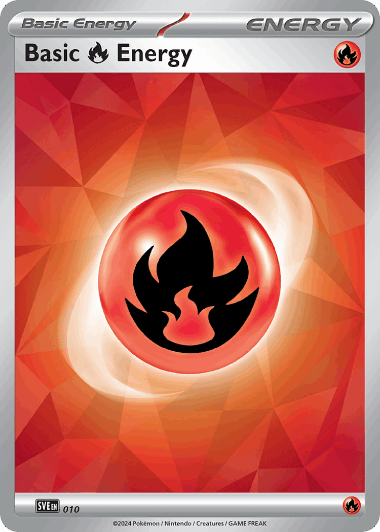Basic Fire Energy #10 from Scarlet & Violet Energies