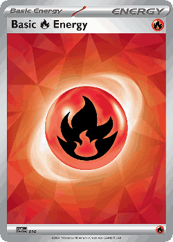 Basic Fire Energy Pokémon TCG card art