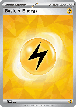 Basic Lightning Energy Pokémon TCG card art