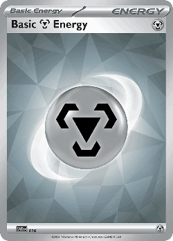 Basic Metal Energy Pokémon TCG card art