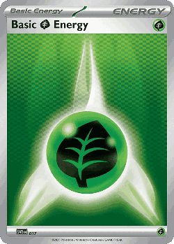 Basic Grass Energy Pokémon TCG card art