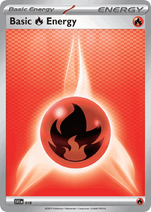 Basic Fire Energy Pokémon TCG card art