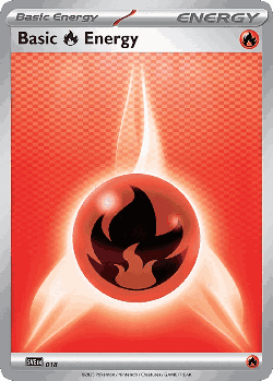 Basic Fire Energy Pokémon TCG card art