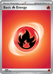 Basic Fire Energy Scarlet & Violet Energies card