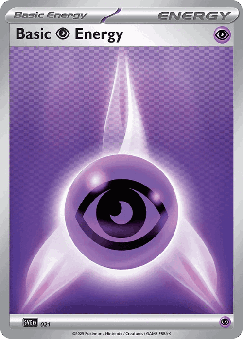 Basic Psychic Energy Pokémon TCG card art