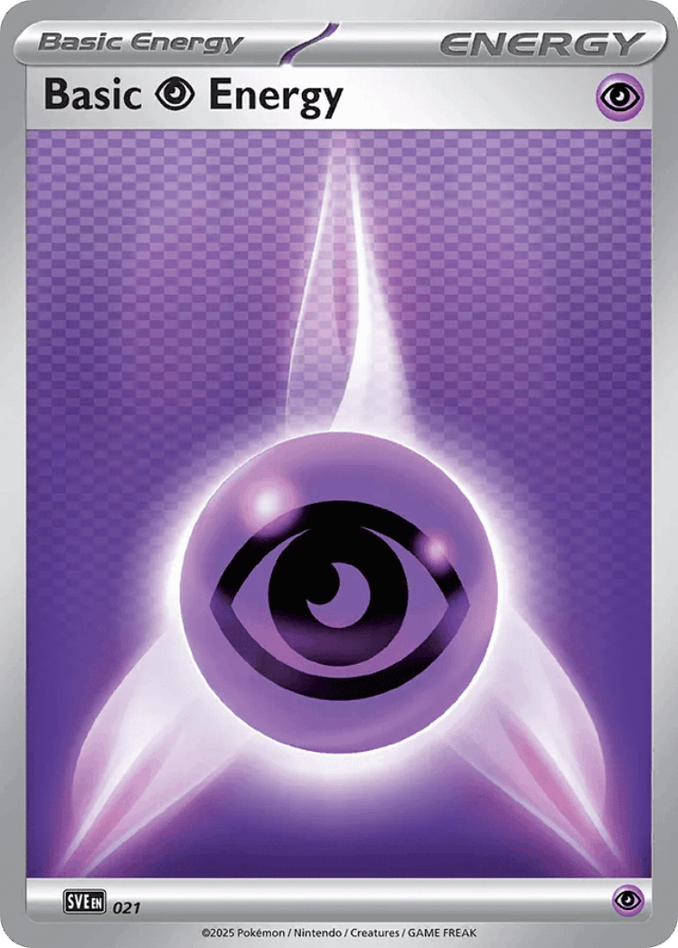 Basic Psychic Energy #21 from Scarlet & Violet Energies