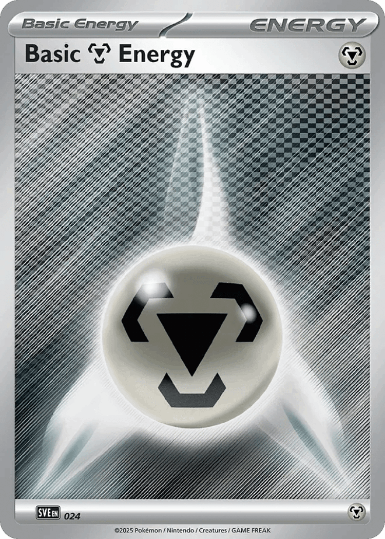 Basic Metal Energy #24 from Scarlet & Violet Energies