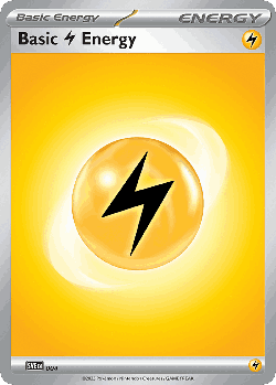 Basic Lightning Energy Pokémon TCG card art